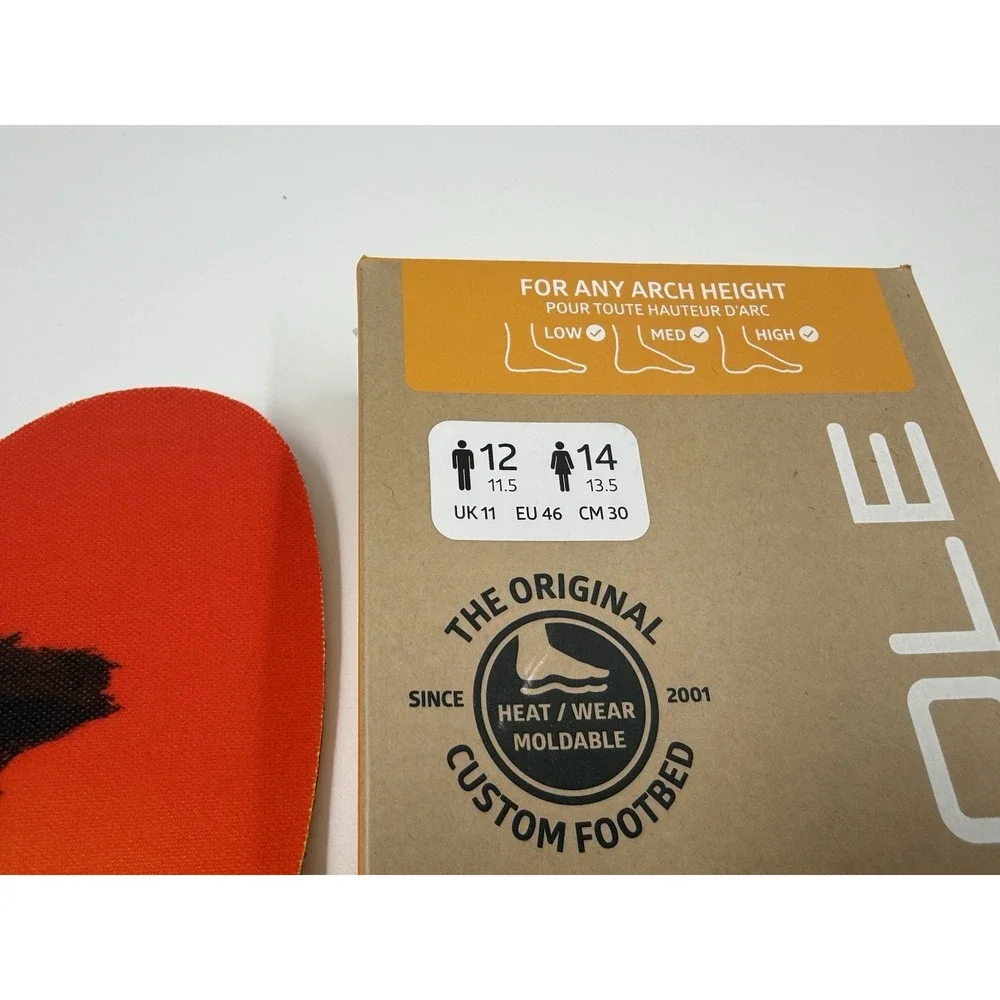 Sole Performance Thin NEW! Corkbed‎ Insoles M 12 /W 14
